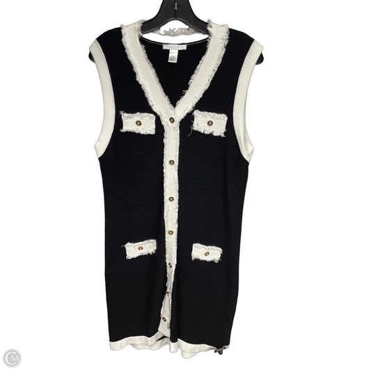 Dress Casual Short By London Times In Black & White, Size: L