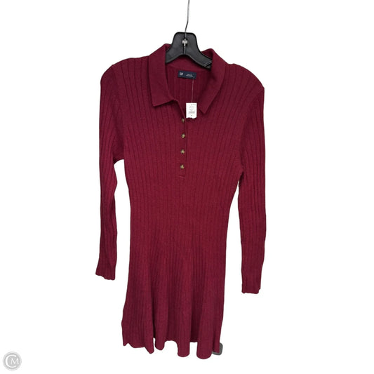 Dress Casual Maxi By Gap In Red, Size: M