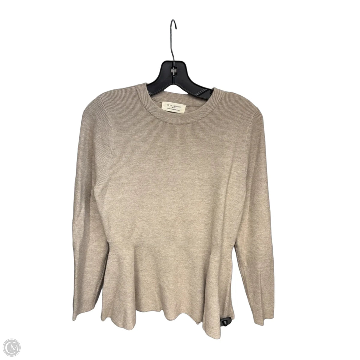 Sweater By Clothes Mentor In Tan, Size: S