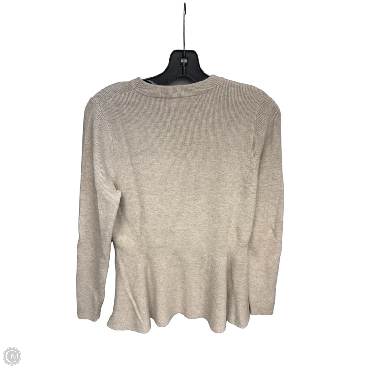 Sweater By Clothes Mentor In Tan, Size: S