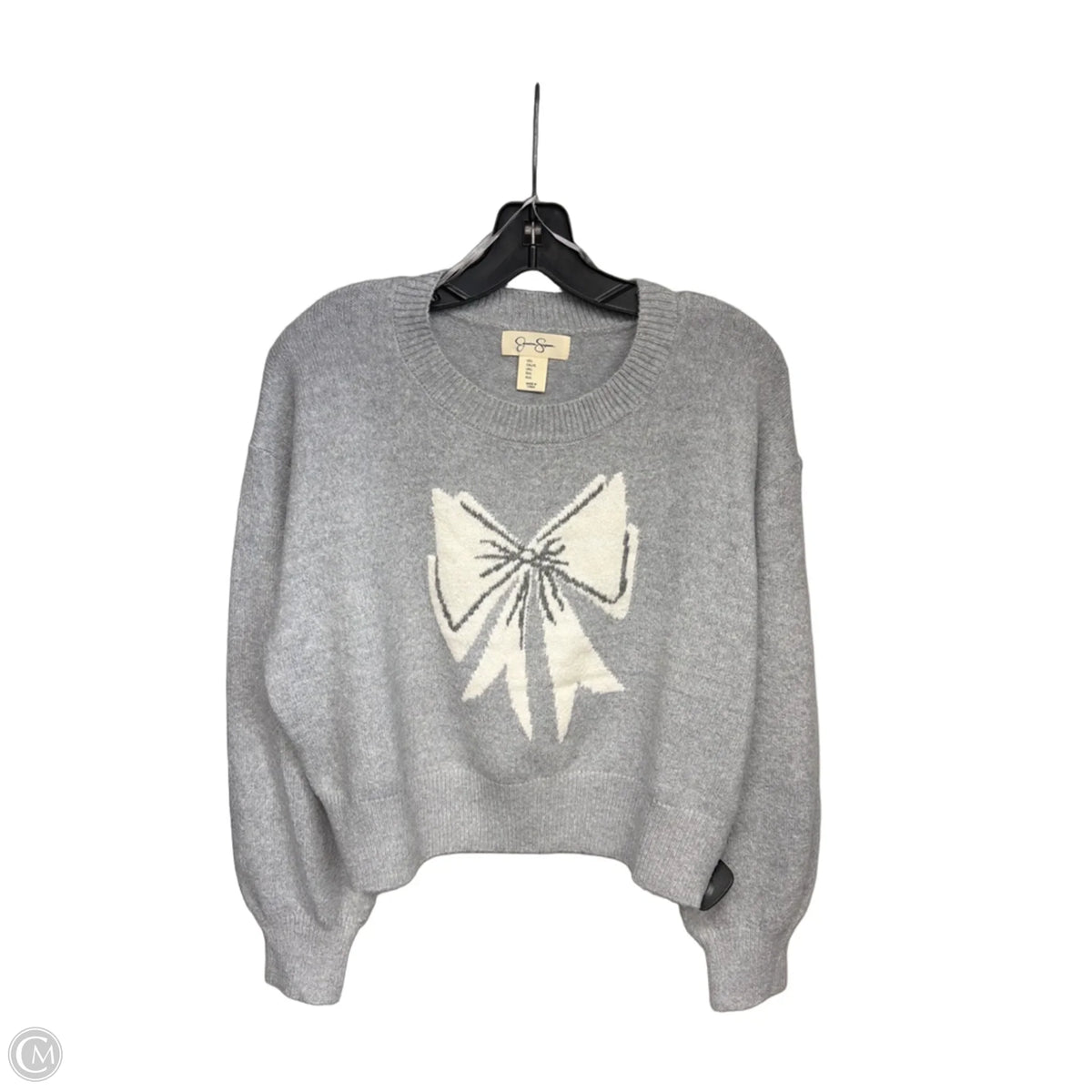 Sweater By Jessica Simpson In Grey, Size: L