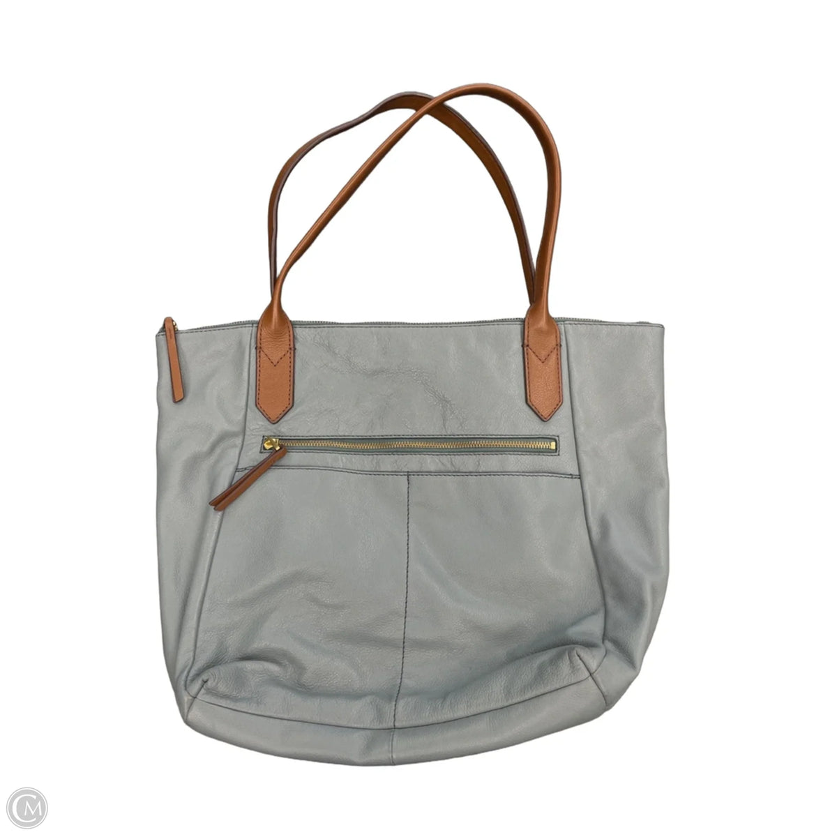 Tote Leather By Fossil, Size: Large