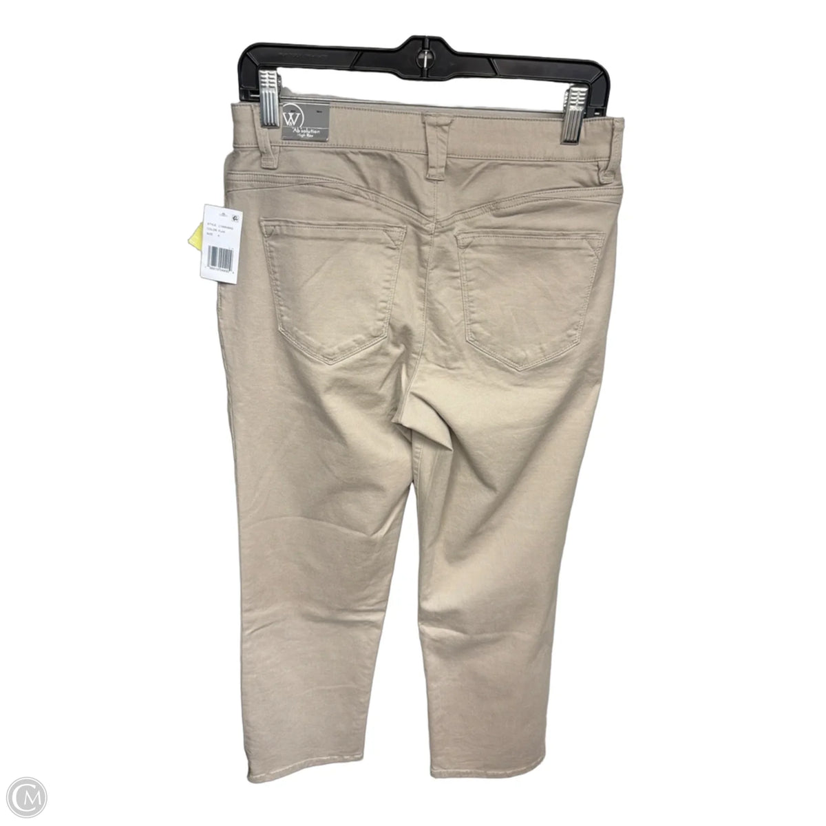 Jeans Straight By Wit & Wisdom In Tan, Size: 6