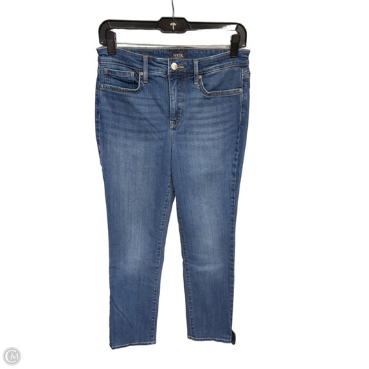 Jeans Straight By Not Your Daughters Jeans In Blue Denim, Size: 6