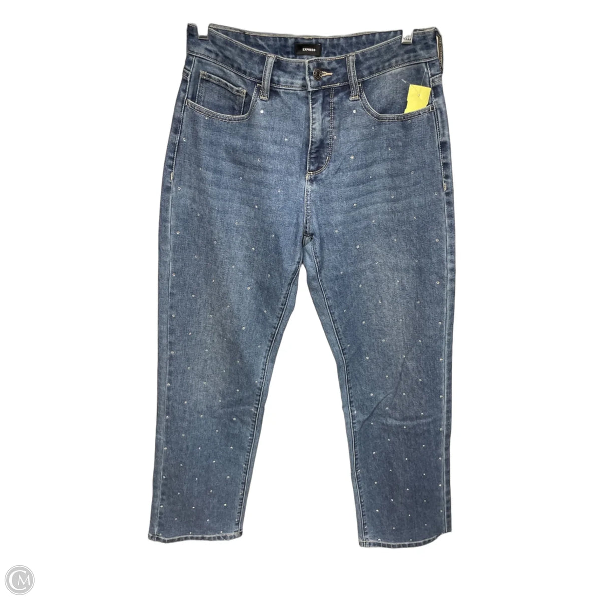 Jeans Straight By Express In Blue, Size: 2