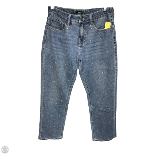 Jeans Straight By Express In Blue, Size: 2