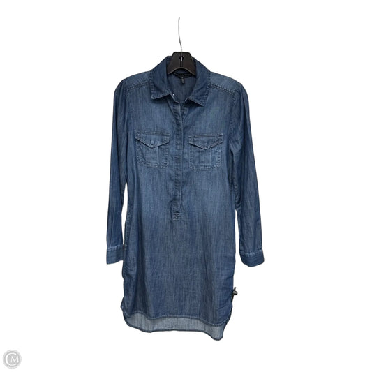 Dress Casual Short By White House Black Market In Blue Denim, Size: 0