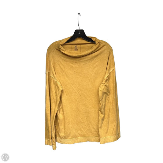 Top Long Sleeve By We The Free In Yellow, Size: M