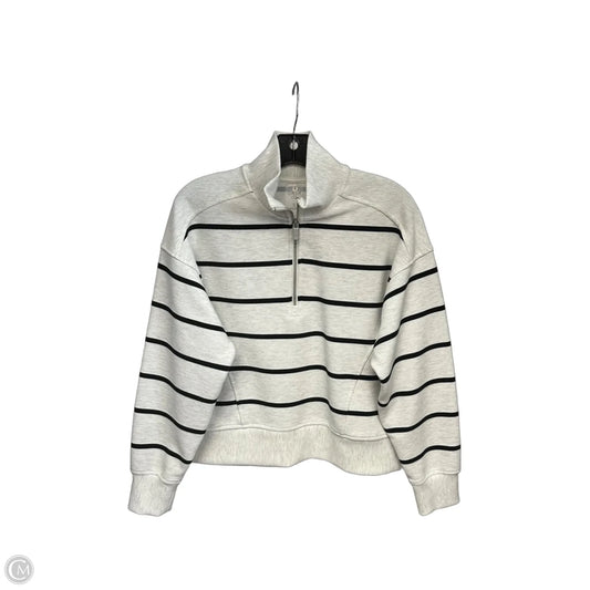 Sweatshirt Collar By Calia In Black & Grey, Size: S