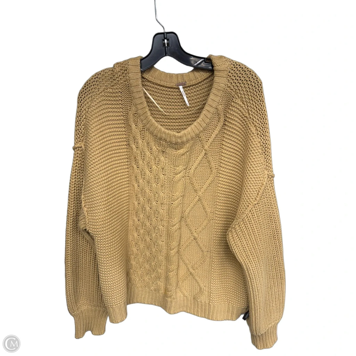 Sweater By Free People In Tan, Size: M