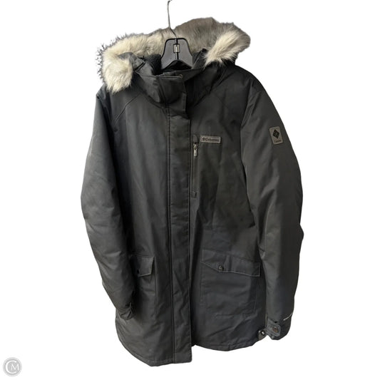 Jacket Puffer & Quilted By Columbia In Grey, Size: L
