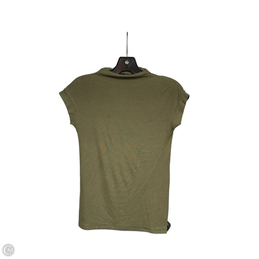 Top Sleeveless By Tahari In Green, Size: S