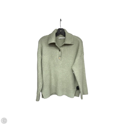 Sweater By Abercrombie And Fitch In Green, Size: S