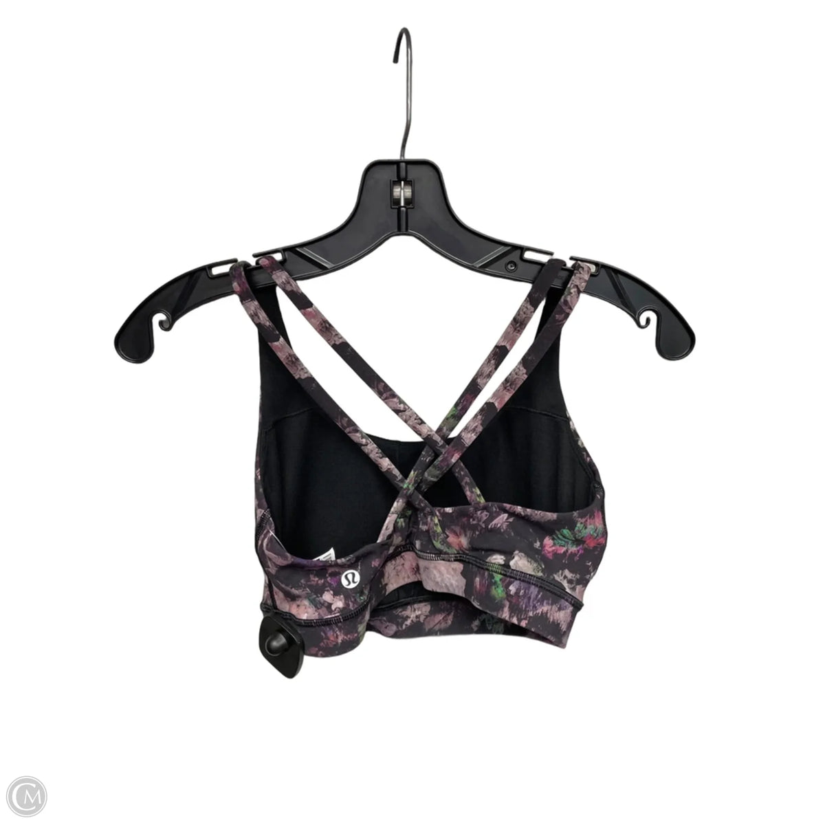 Athletic Bra By Lululemon In Floral Print, Size: 6
