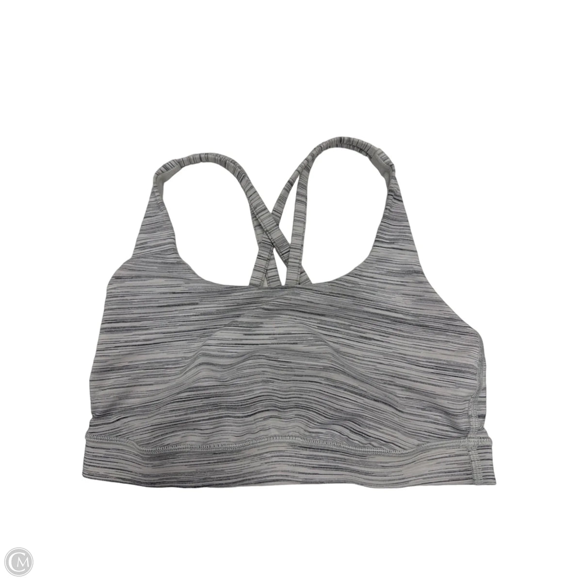 Athletic Bra By Lululemon In Grey, Size: 6