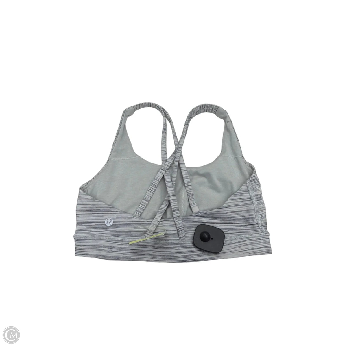 Athletic Bra By Lululemon In Grey, Size: 6