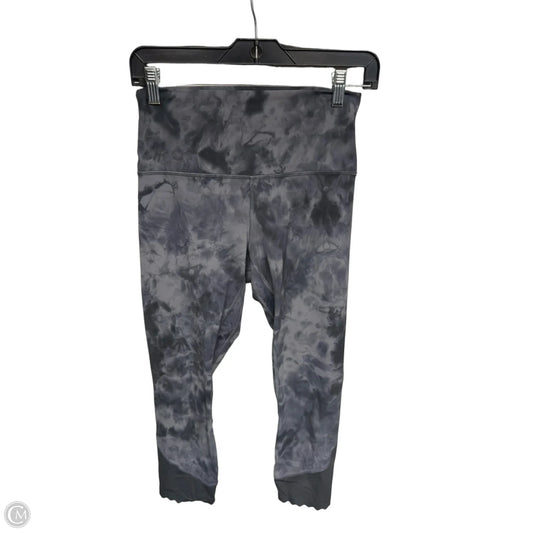 Athletic Capris By Lululemon In Grey, Size: 8