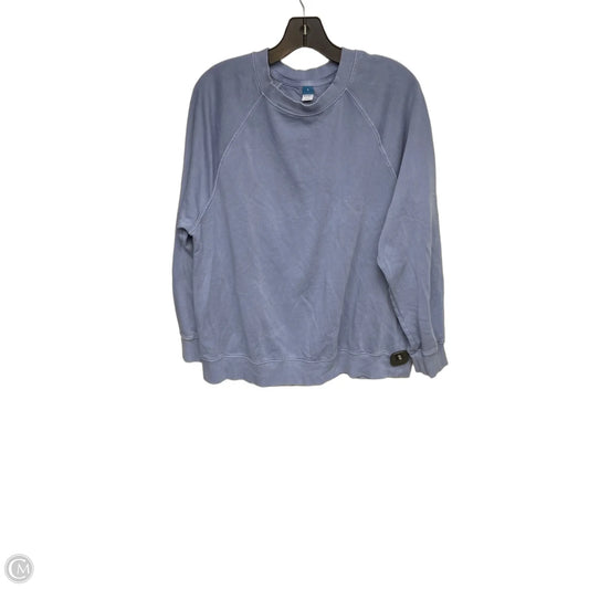 Sweatshirt Crewneck By Old Navy In Blue, Size: S
