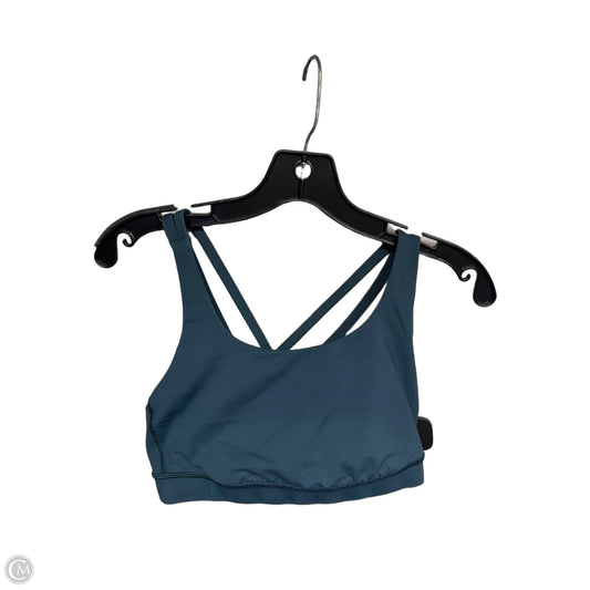 Athletic Bra By Lululemon In Teal, Size: 8