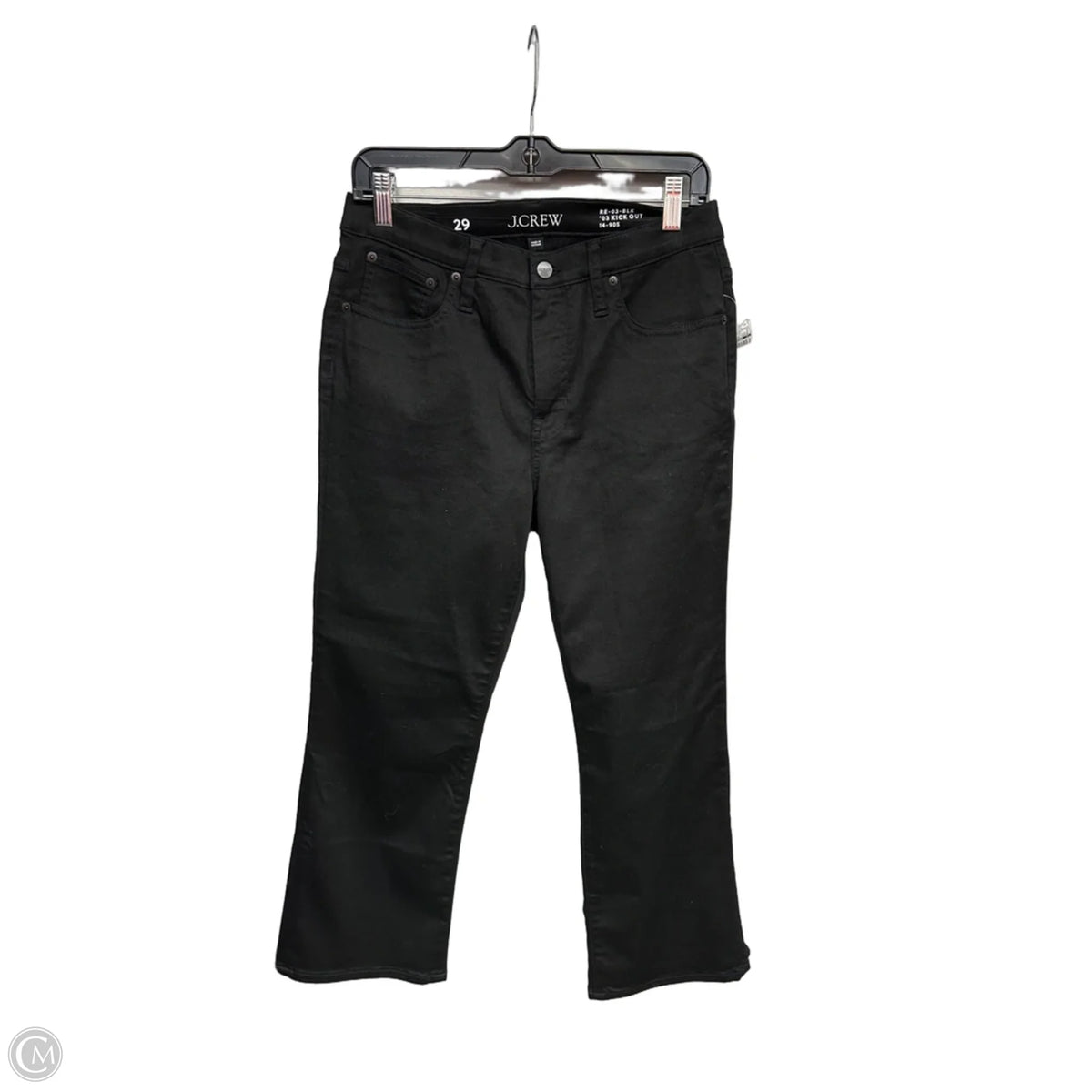 Jeans Boot Cut By J. Crew In Black, Size: 8