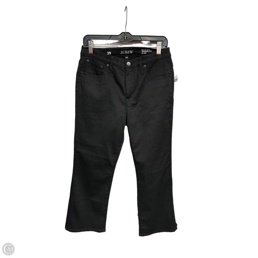 Jeans Boot Cut By J. Crew In Black, Size: 8