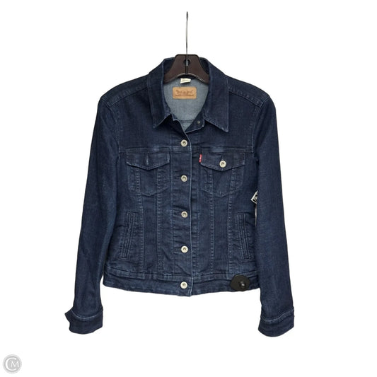 Jacket Denim By Levis In Blue, Size: S