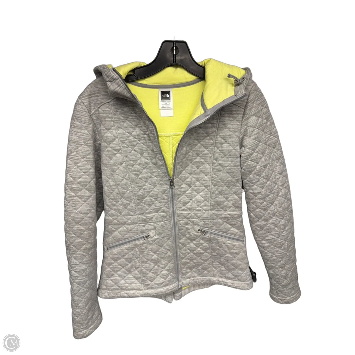 Athletic Jacket By The North Face In Grey, Size: S