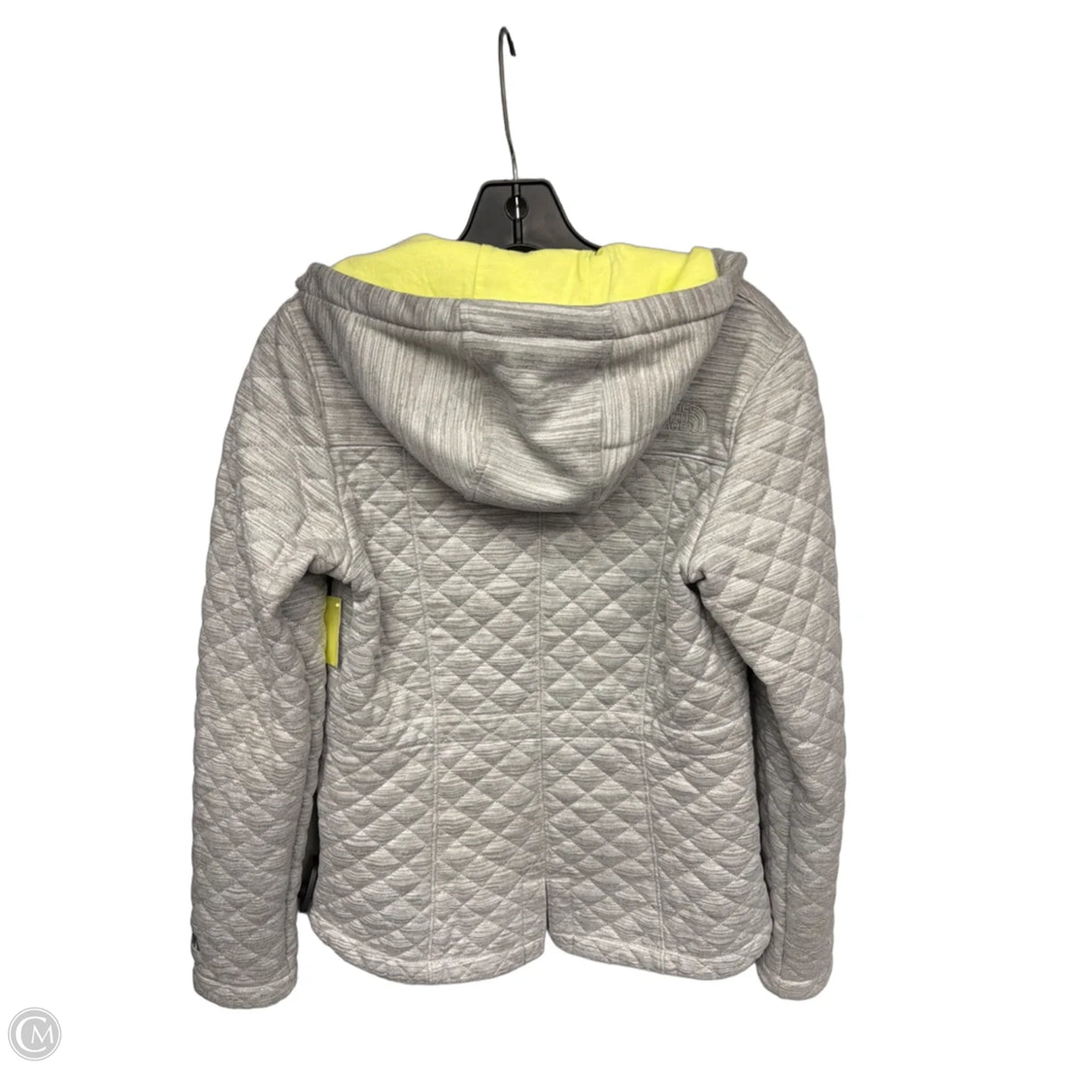 Athletic Jacket By The North Face In Grey, Size: S