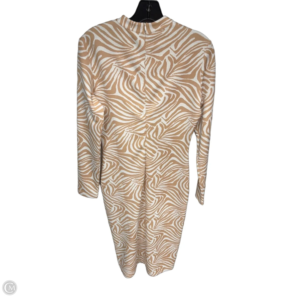 Dress Party Midi By Ted Baker In Zebra Print, Size: 2