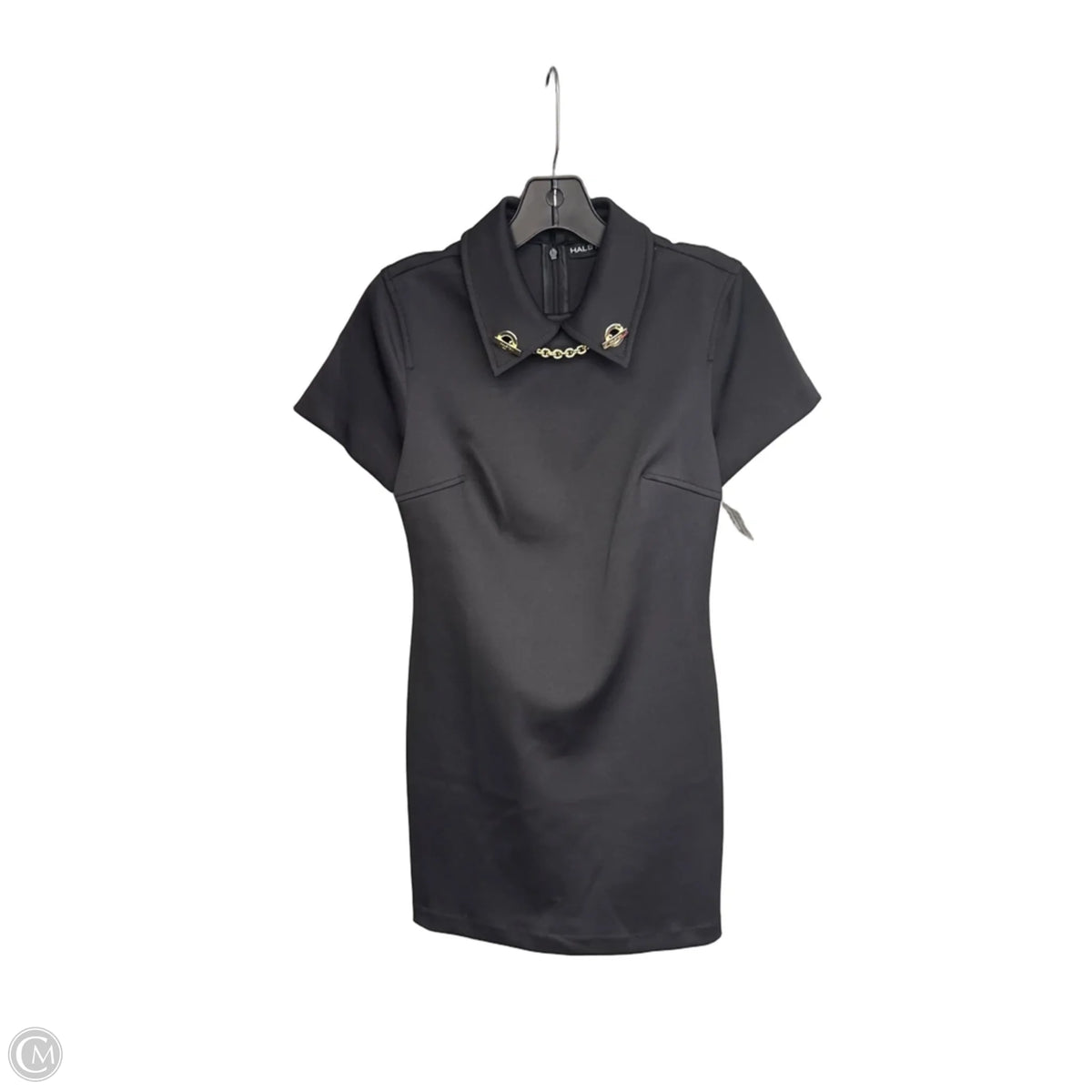 Dress Designer By Halston In Black, Size: 2