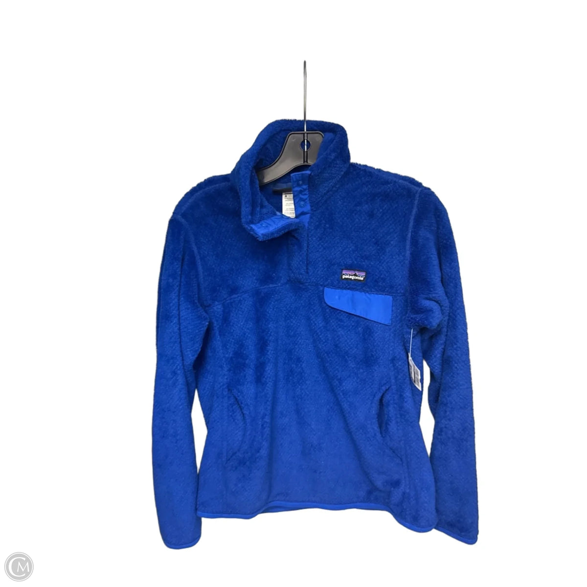 Jacket Fleece By Patagonia In Blue, Size: S