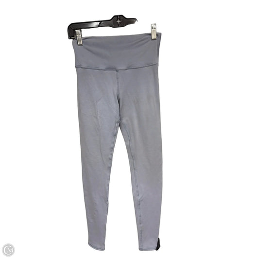 Athletic Leggings By Alo In Blue, Size: S