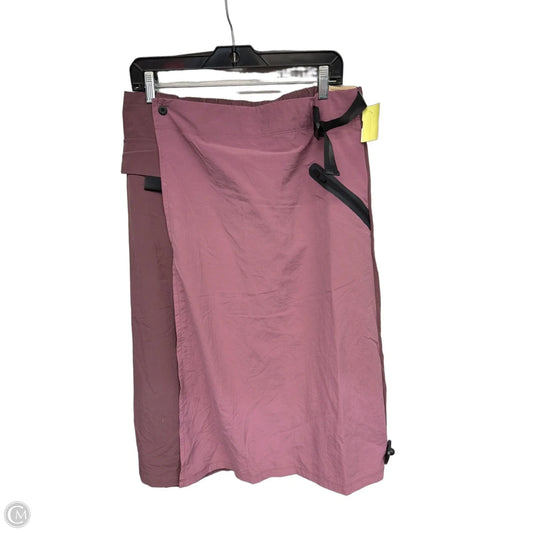 Skirt Midi By Nike Apparel In Purple, Size: L