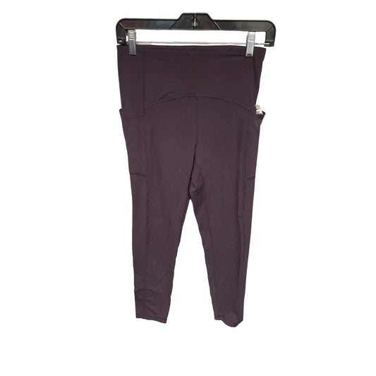 Athletic Leggings By Zella In Purple, Size: M