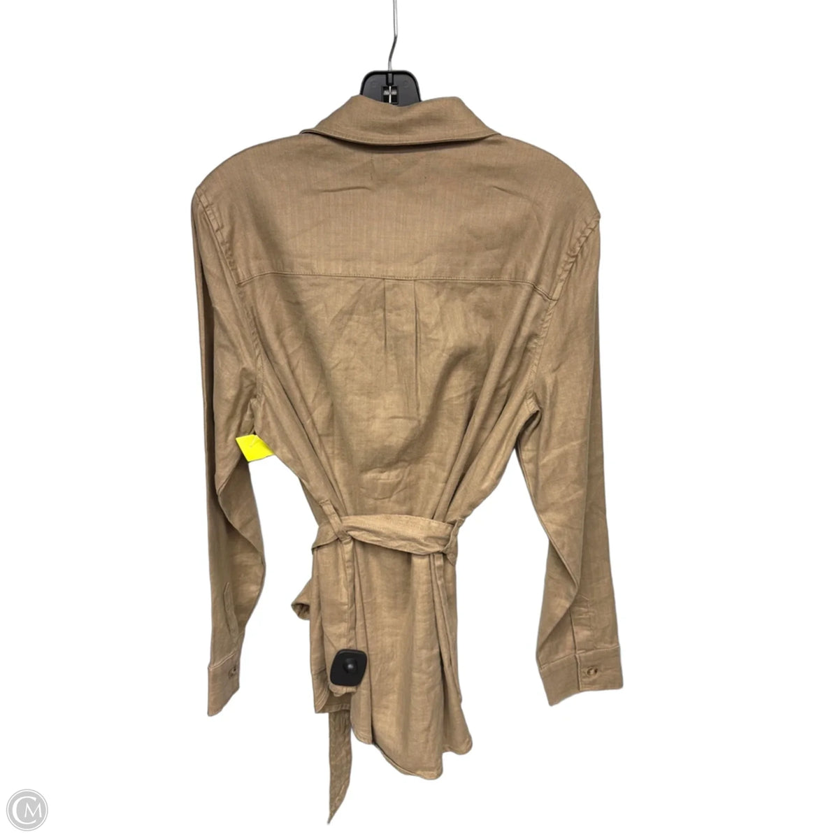 Top Long Sleeve By Level 99 In Brown, Size: L