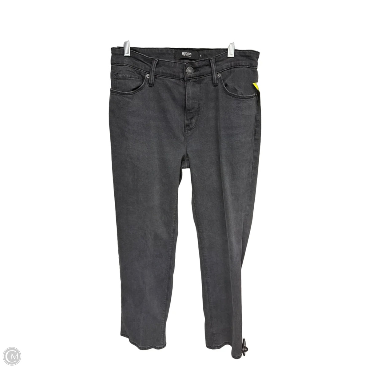 Jeans Straight By Hudson In Black, Size: 6