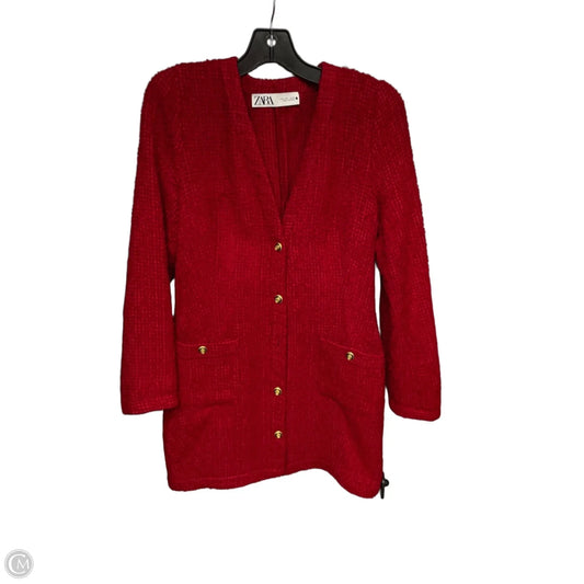 Jacket Other By Zara In Red, Size: L