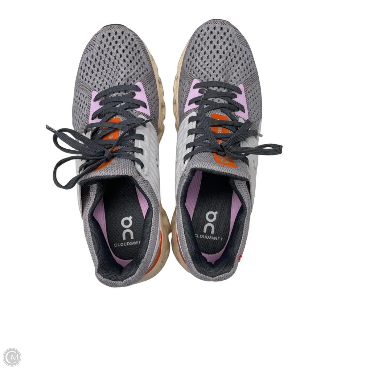 Shoes Athletic By On In Grey, Size: 9.5