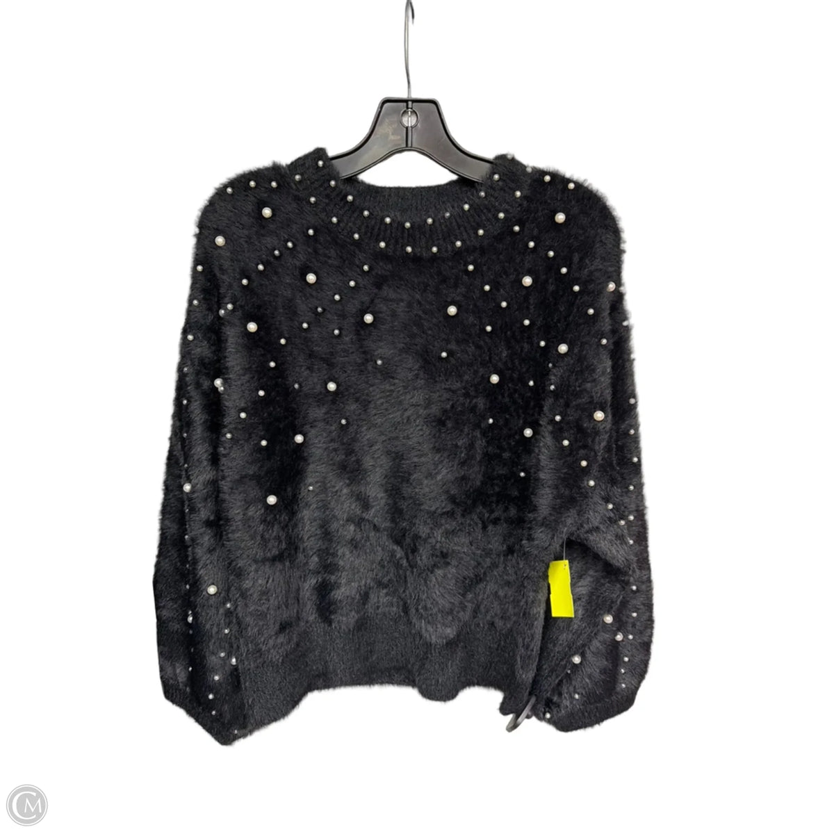 Sweater By Clothes Mentor In Black, Size: M