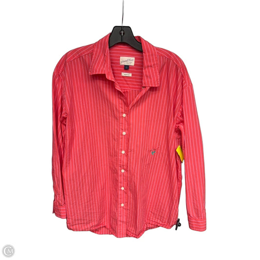 Top Long Sleeve By Universal Thread In Pink, Size: S