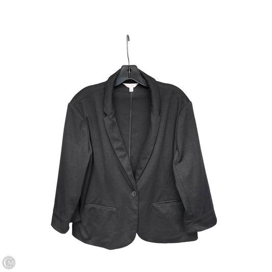 Blazer By Lc Lauren Conrad In Black, Size: Xxl