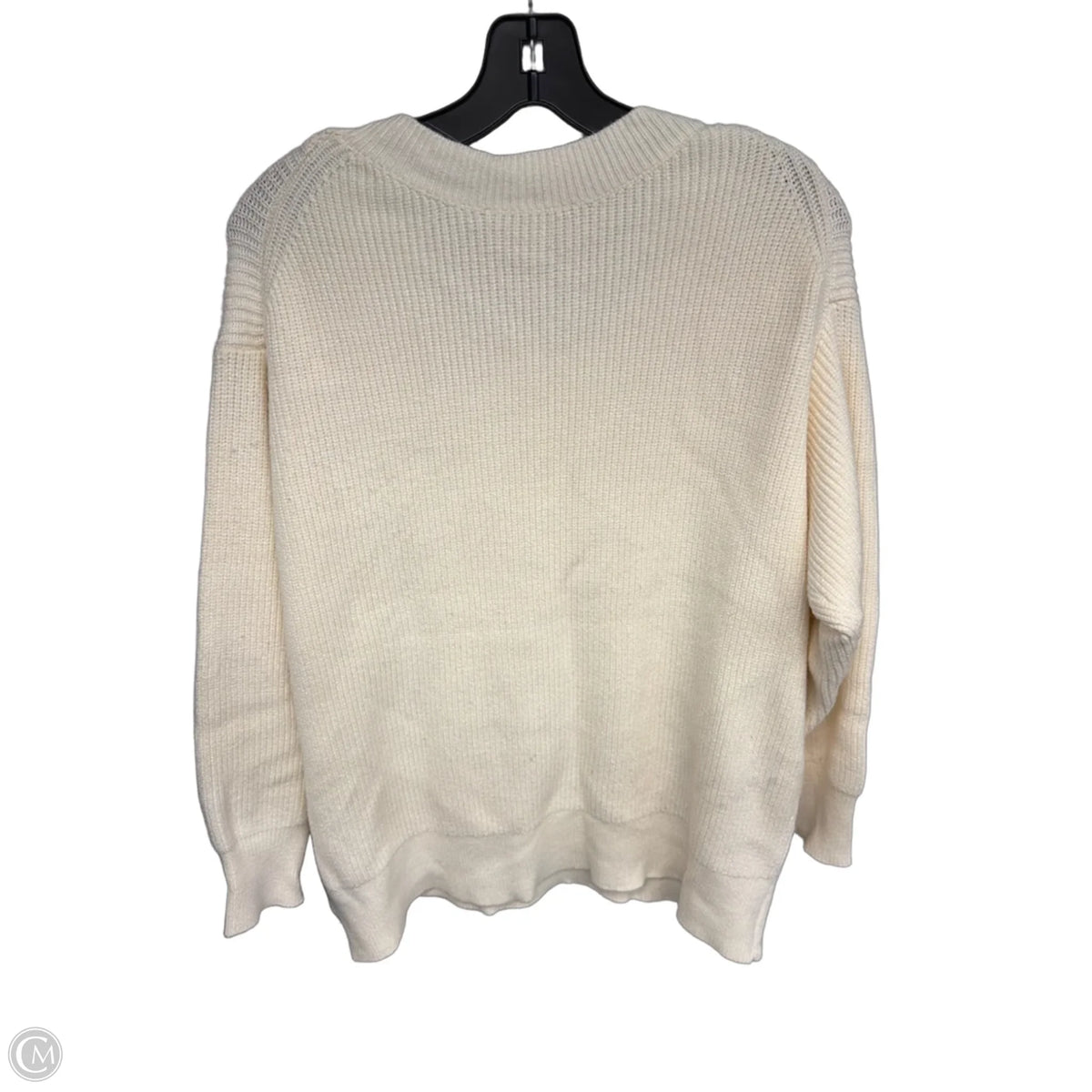 Sweater By Philosophy In Cream, Size: 1x