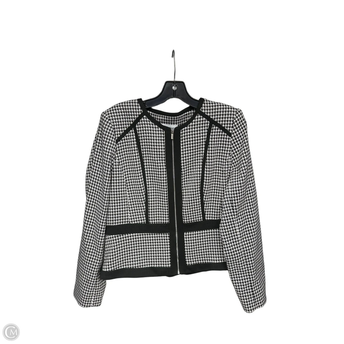 Blazer By Calvin Klein In Black & White, Size: 14