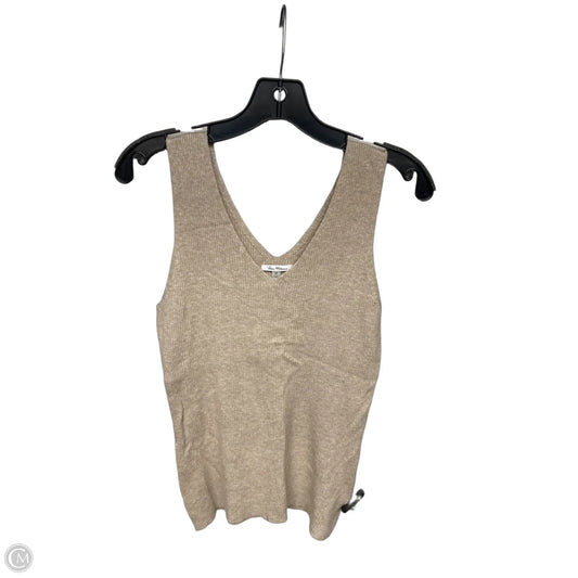 Top Sleeveless By Vila Milano In Brown, Size: M