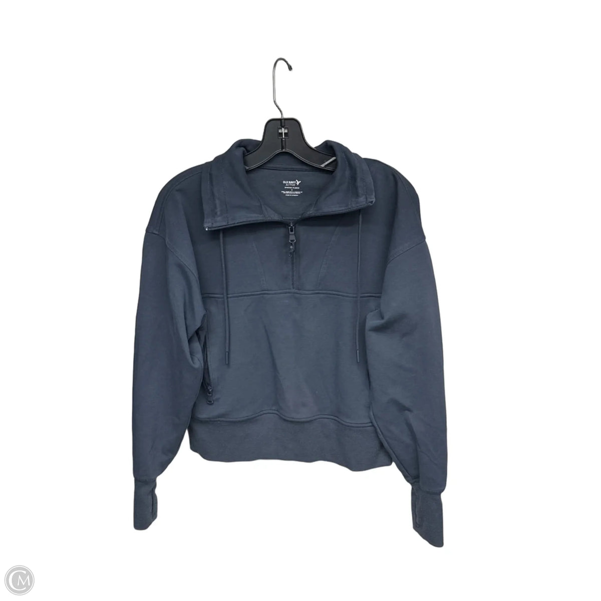 Athletic Sweatshirt Collar By Old Navy In Blue, Size: S
