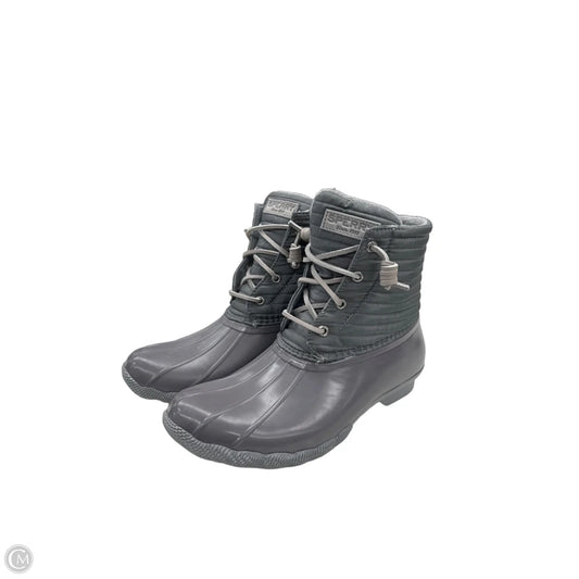 Boots Rain By Sperry In Grey, Size: 8.5