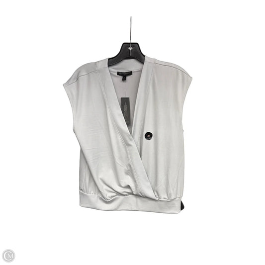 Top Sleeveless By Banana Republic In Grey, Size: M