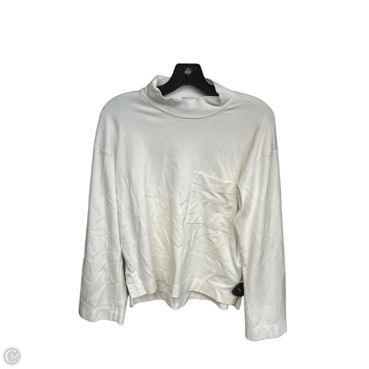 Top Long Sleeve By Stateside In Cream, Size: Xs