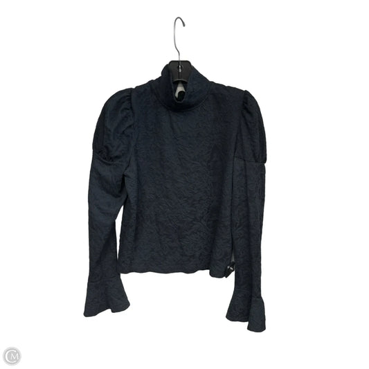 Top Long Sleeve By Anthropologie In Blue, Size: S