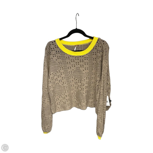 Sweater By Free People In Brown, Size: S
